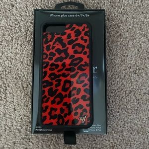 iphone wildflower case fits 6+/7+/8+